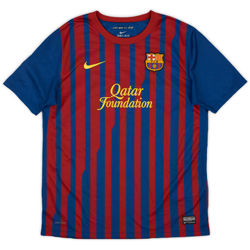 2011-12 Barcelona Home Shirt - 8/10 - (XL.Boys)