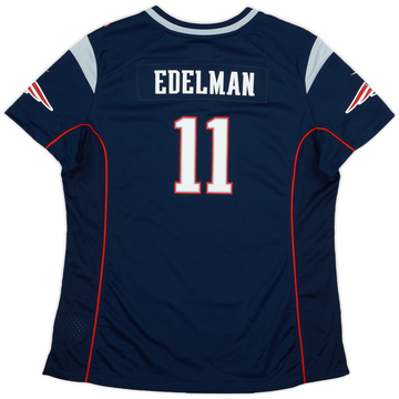2012-19 New England Patriots Edelman #11 Nike Game Home Womens Jersey - 8/10 - (XL)