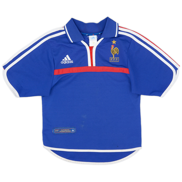 2000-02 France Home Shirt - 6/10 - (XS)