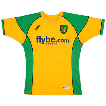 2006-08 Norwich Home Shirt - 7/10 - (XL.Boys)