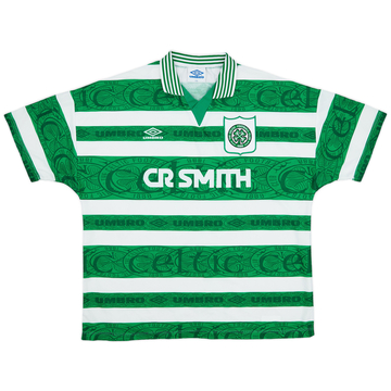 1995-97 Celtic Home Shirt - 8/10 - (XXL)