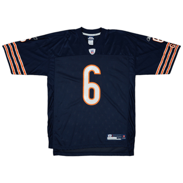 2009 Chicago Bears Cutler #6 Reebok On Field Home Jersey - 8/10 - (L)