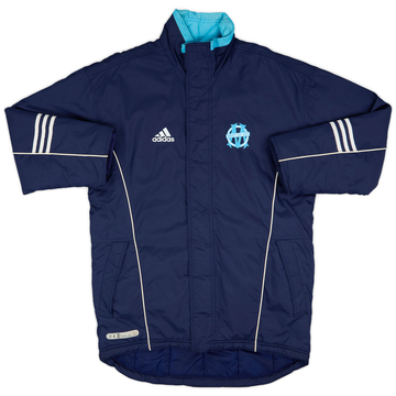 1999-00 Olympique Marseille adidas Bench Coat - 8/10 - (M)