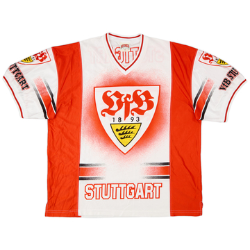 1990s Stuttgart Nutmeg Graphic Shirt - 9/10 - (XL)