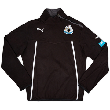 2013-14 Newcastle United Puma 1/4 Zip Fleece Top - 8/10 - (S)