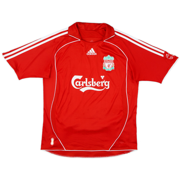 2006-08 Liverpool Home Shirt - 7/10 - (XL.Boys)