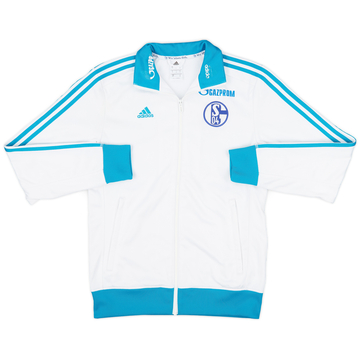 2015-16 Schalke adidas Track Jacket - 7/10 - (S)