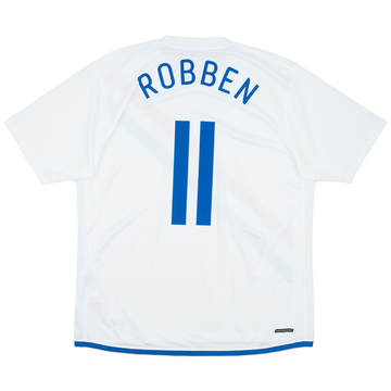 2006-08 Netherlands Away Shirt Robben #11 - 8/10 - (L)