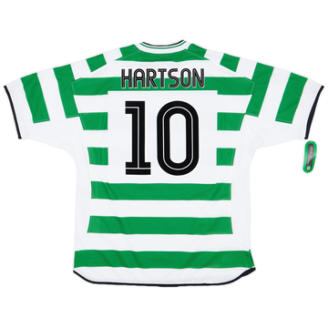 2001-03 Celtic Home Shirt Hartson #10 (XL)