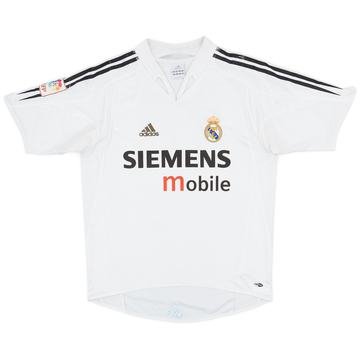 2004-05 Real Madrid Home Shirt - 5/10 - (S)