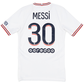 2021-22 Paris Saint-Germain Fourth Shirt Messi #30 - 8/10 - (XS)