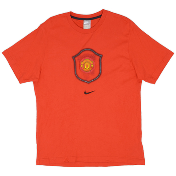 2007-08 Manchester United Nike Cotton Tee - 9/10 - (L)