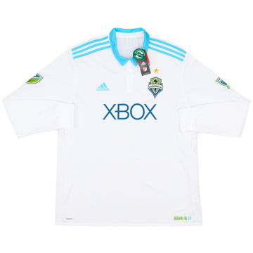2017 Seattle Sounders Authentic Away L/S Shirt (XXL)