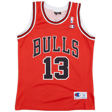 2007-10 Chicago Bulls Noah #13 Champion Away Jersey - 7/10 - (XS)