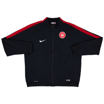2014-15 Western Sydney Wanderers Nike Track Jacket - 9/10 - (XL)