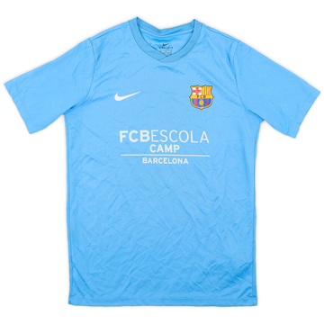 2017-18 Barcelona 'FCBEscola Camp' Training Shirt - 8/10 - (XL.Boys)
