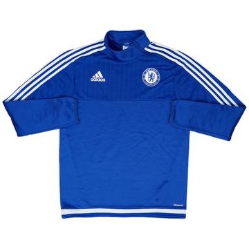 2015-16 Chelsea adidas 1/4 Zip Drill Top - 8/10 - (M)