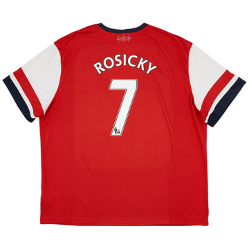 2012-14 Arsenal Home Shirt Rosicky #7 - 6/10 - (3XL)