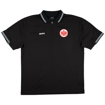 2007-08 Eintracht Frankfurt Jako 1/4 Zip Polo Shirt - 10/10 - (XXL)