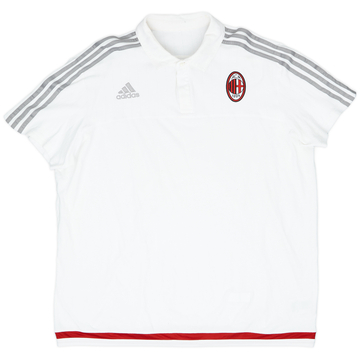 2015-16 AC Milan adidas Polo Shirt - 8/10 - (XXL)