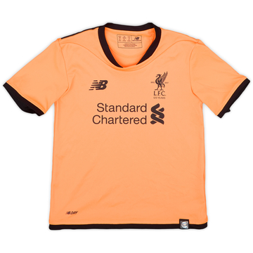 2017-18 Liverpool 125 Years Third Shirt - 8/10 - (XS.Boys)