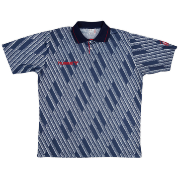 1991-94 Falkirk Hummel Training Polo Shirt - 8/10 - (XL)