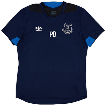 2017-18 Everton Umbro Staff Issue Training Shirt PB - 8/10 - (M)