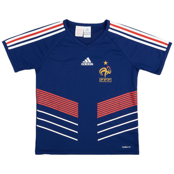 2009-10 France Basic Home Shirt - 8/10 - (L.Boys)