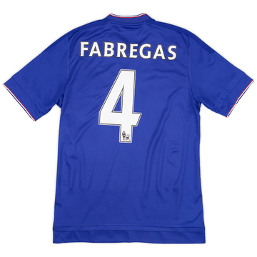 2015-16 Chelsea Home Shirt Fabregas #4 - 5/10 - (S)