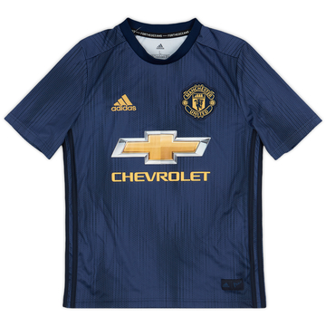2018-19 Manchester United Third Shirt - 8/10 - (L.Boys)