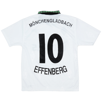1995-96 Borussia Monchengladbach Home Shirt Effenberg #10 - 8/10 - (S)