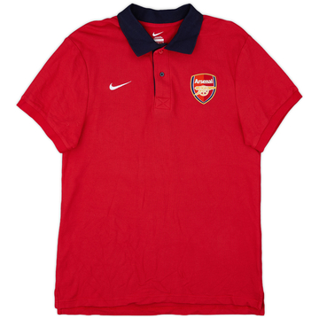 2013-14 Arsenal Nike Polo Shirt - 8/10 - (M)