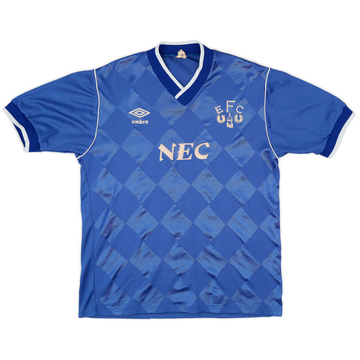 1986-89 Everton Home Shirt - 7/10 - (M)