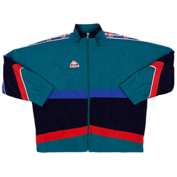 1995-97 Barcelona Kappa Track Jacket - 9/10 - (XL)