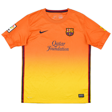 2012-13 Barcelona Away Shirt - 8/10 - (XL.Boys)