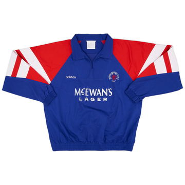 1992-94 Rangers adidas Drill Top - 8/10 - (L)