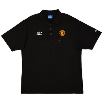 1998-99 Manchester United Umbro Polo Shirt - 7/10 - (XXL)