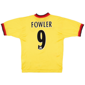 1997-99 Liverpool Away Shirt Fowler #9 - 9/10 - (M)
