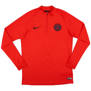 2019-20 Paris Saint-Germain 1/4 Zip Drill Top - 8/10 - (M)