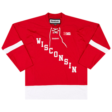 2014-15 Wisconsin Badgers Reebok Jersey (Away) S