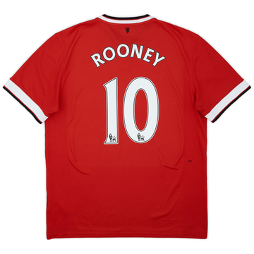 2014-15 Manchester United Home Shirt Rooney #10 - 6/10 - (L)