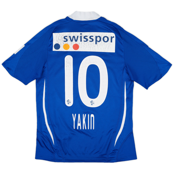 2008-09 FC Luzern Player Issue Home Shirt Yakin #10 - 4/10 - (S)
