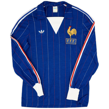 1980-82 France Home L/S Shirt - 9/10 - (M)
