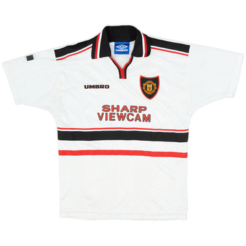 1997-99 Manchester United Away Shirt - 6/10 - (L.Boys)