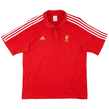 2007-08 Liverpool adidas Polo Shirt - 6/10 - (L)