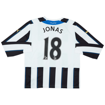 2013-14 Newcastle Home L/S Shirt Jonas #18 - 8/10 - (M)