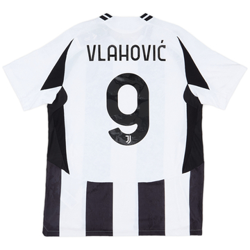 2024-25 Juventus Authentic Home Shirt Vlahovic #9