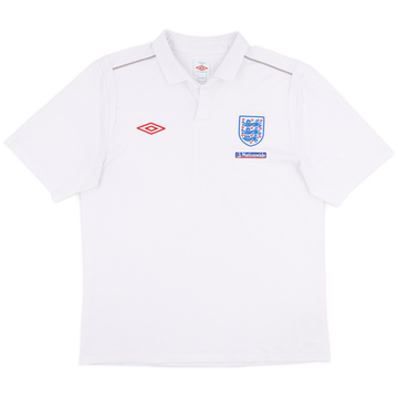 2009-10 England Umbro Polo Shirt - 9/10 - (XL)