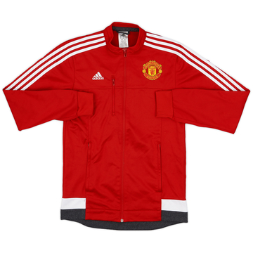 2017-18 Manchester United adidas Track Jacket - 9/10 - (S)