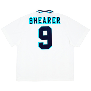 1995-97 England Home Shirt Shearer #9 - 9/10 - (XXL)